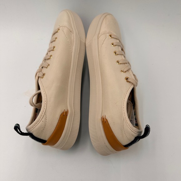 Toms Cream and Tan Sneakers - Picture 7 of 10